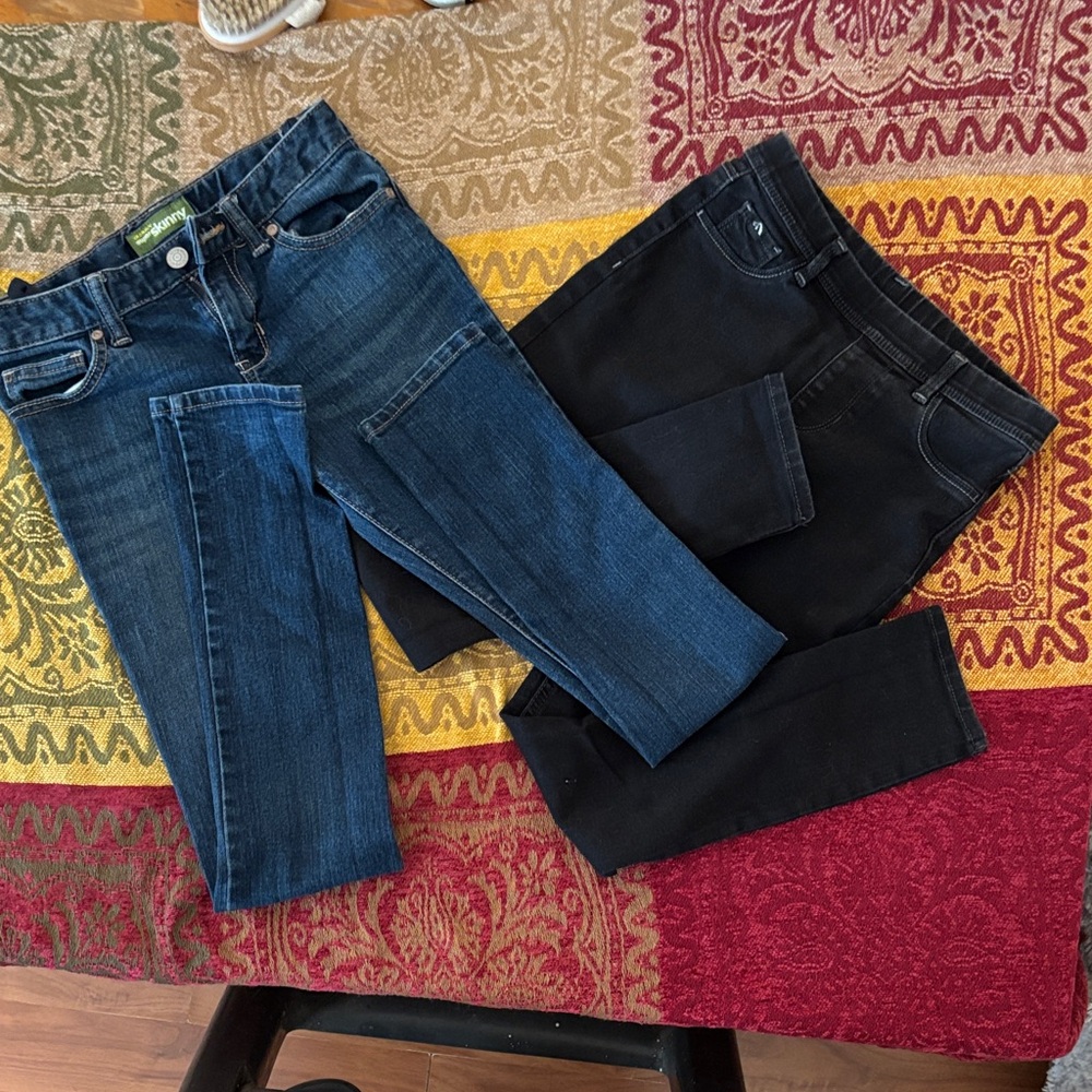 Back to School Skinny Bundle. Skinny Jeans Girls Size 12.